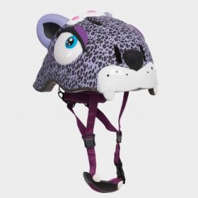 Защитный шлем Crazy Safety «Фиолетовый леопард»