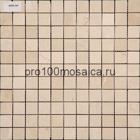 4M025-26P Мозаика Мрамор 25,8*25,8 I-Тilе 300*300*4 мм (NATURAL)