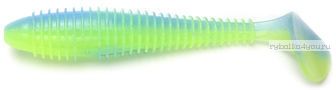 Виброхвост Keitech Swing Impact Fat 3.8" 9,5 см / 8,5 гр / цвет PAL03 Ice Chartreuse(упаковка 6 шт)
