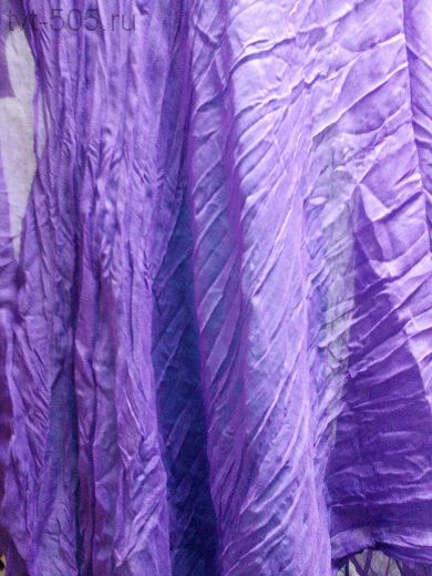 Парео однотонное (цвет фиолетовый) размер 170/100, х/б