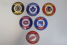 Магниты с хоккейной символикой NHL