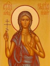 Икона Мария Египетская (рукописная)