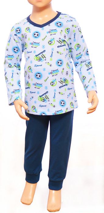 Мягкая пижама для мальчика Футбол