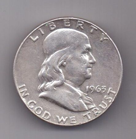 1/2 доллара 1963 г. США