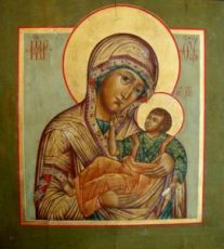 Муромская икона Божией Матери (рукописная)