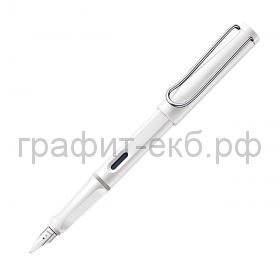 Ручка перьевая Lamy Safari белая F 019