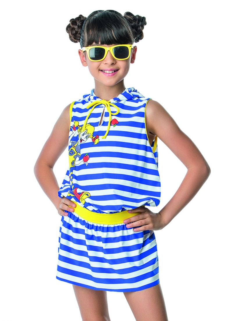 Пляжное платье для девочки 6-7 лет