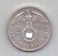 2 марки 1939 г. AUNC. Германия
