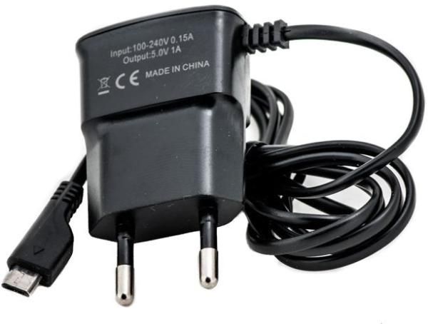 Сетевое зарядное устройство micro USB (1 A)
