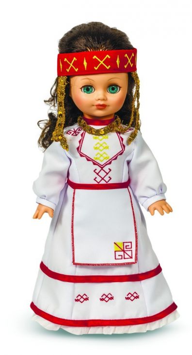 Кукла Нарспи Весна в чувашском национальном костюме