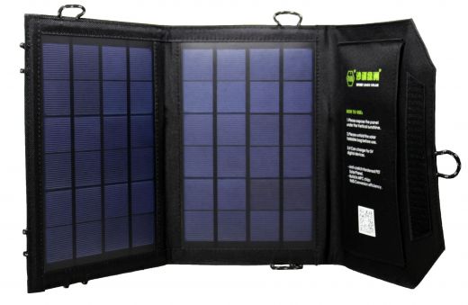 Солнечная батарея 7W / 2 панели / 1 USB-порт / 5V 1,4A