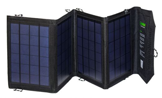 Солнечная батарея 14W / 4 панели / 2 USB-порта / 5V 2,8A