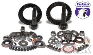 Yukon Gear & Install Kit package for Jeep TJ with Dana 30 front and Model 35 rear, 4.56 ratio