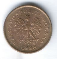 1 грош 1998 г. Польша