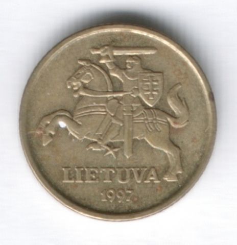 10 центов 1997 г. Литва
