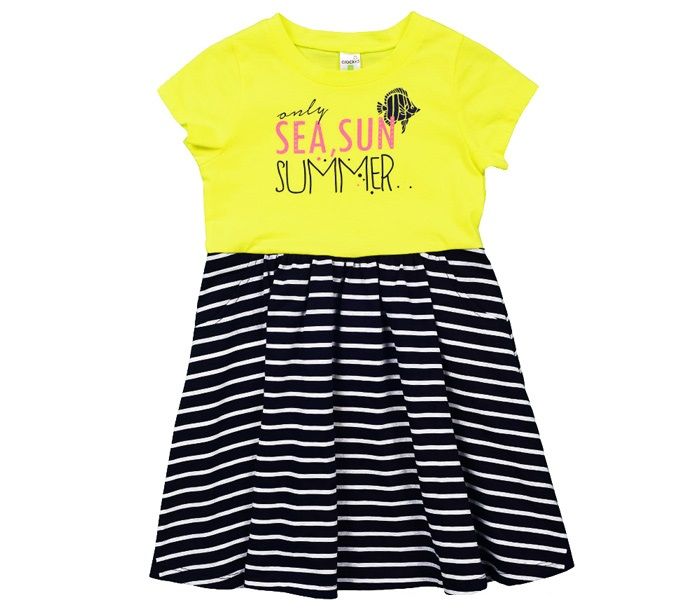 Платье для девочки Море, солнце, лето