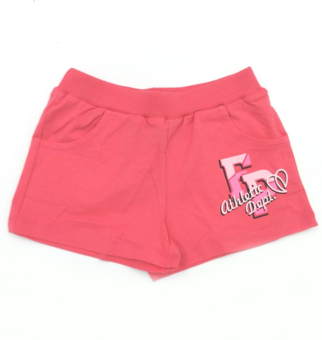 Короткие шорты для девочки розовые