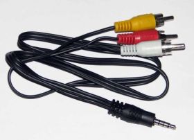 Кабель 3.5 на 3RCA