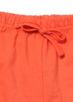 Оранжевые шорты для девочки на кулиске Клевер