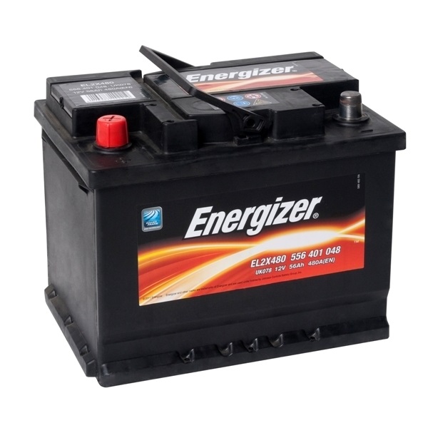 Автомобильный аккумулятор АКБ Energizer (Энерджайзер) EL2X480 556 401 048 56Ач п.п.