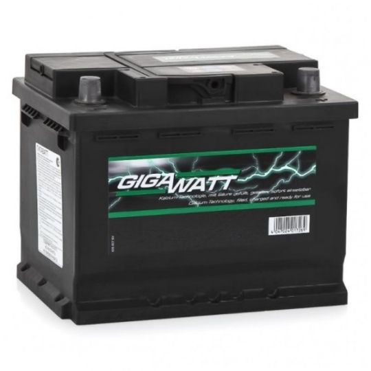 Автомобильный аккумулятор АКБ GigaWatt (Гигават) G52R 552 400 047 52Ач о.п.