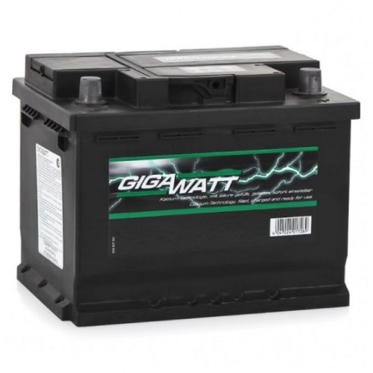 Автомобильный аккумулятор АКБ GigaWatt (Гигават) G55L 556 401 048 56Ач п.п.