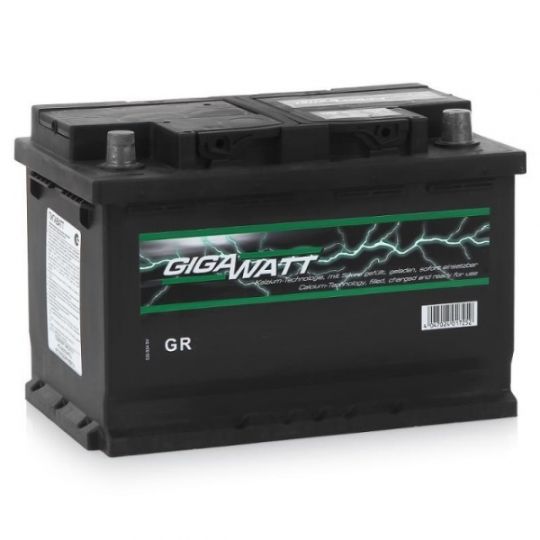 Автомобильный аккумулятор АКБ GigaWatt (Гигават) G62R 560 408 054 60Ач о.п.