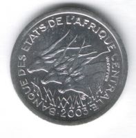1 франк 2003 г. Центральные Африканские штаты