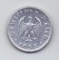50 пфеннигов 1935 г. F. Германия