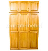 Шкаф 3-дверный с антресолью Визит (150х60х240)