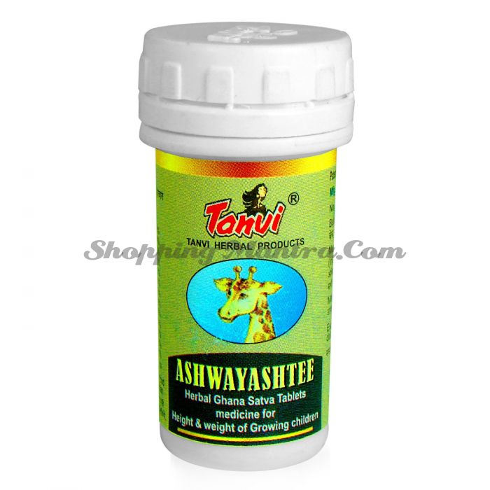 Ашваяшти укрепляющий тоник для детей Танви Хербалс / Tanvi Herbals Ashwayastee Tablets