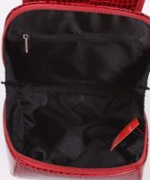 Женский бордовый рюкзак