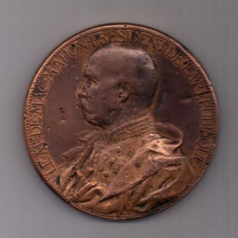 медаль 1873 г. Франция