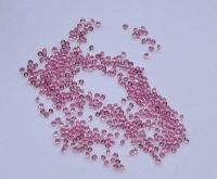 Хрустальная крошка для дизайна ногтей 100 штук нежно-розовая