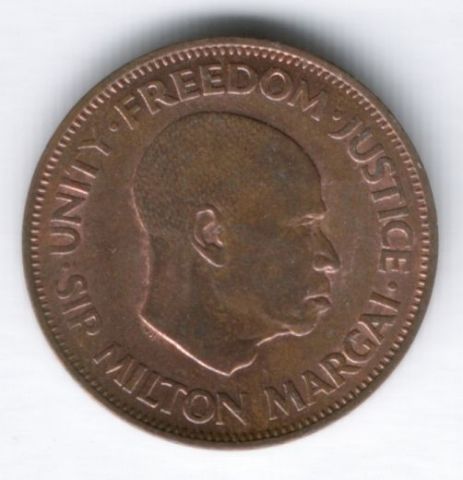 1 цент 1964 г. Сьерра-Леоне