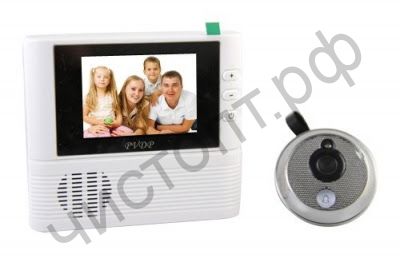 Видеодомофон VD-351 Экран  2.8" Размер : 109 х 96см камера 0,3Мр с кнопкой вызова Питание: 3*ААА Диаметр глазка: 54мм