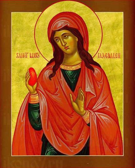 Икона Мария Магдалина (рукописная)