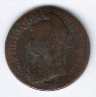 5 сантимов LAN6 AA 1797-1798 г. Франция