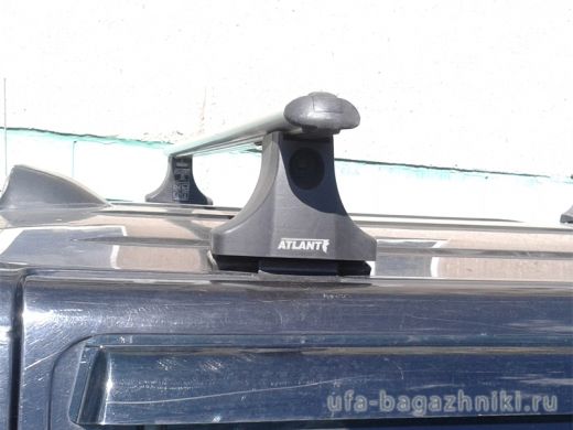 Багажник на крышу Mazda BT-50, Атлант, аэродинамические дуги