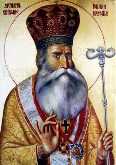 Икона Григорий Валашский (рукописная)