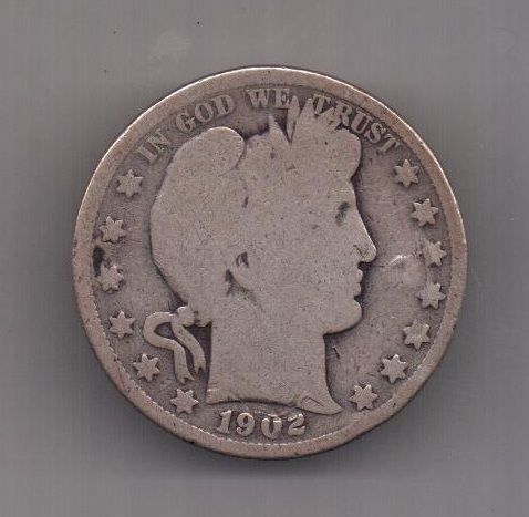 1/2 доллара 1902 г. США