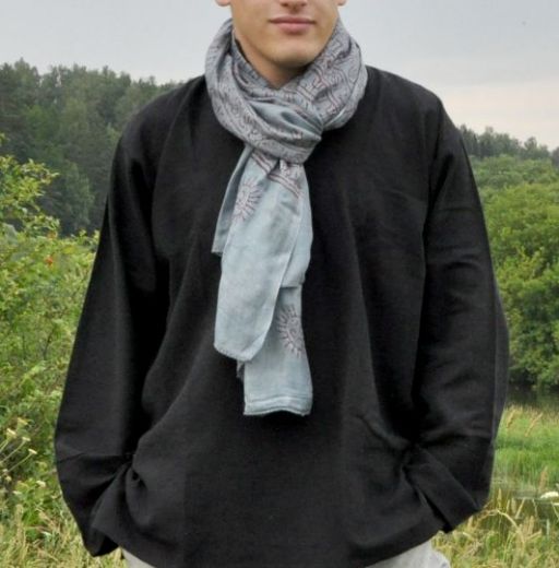 Индийский мужской хлопковый шарф за 450 руб.