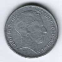 5 франков 1941 г. Бельгия