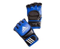 Перчатки для смешанных единоборств Adidas Ultimate Fight сине-черные, размер M, артикул adiCSG041