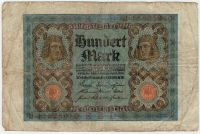 100 марок 1920 г. Германия