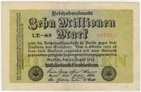 10000000 марок 1923 г. Германия
