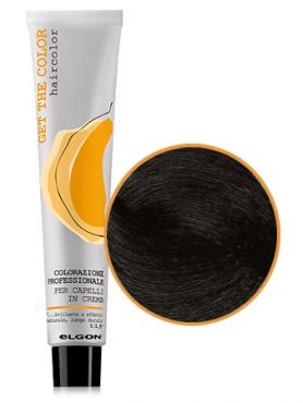 Elgon Крем-краска 1.0 черный натуральный интенсивный