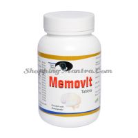 Мемовит для укрепления памяти Джайн Аюрведик / Jain Ayurvedic Memovit Tablets