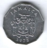1 цент 1975 г. Ямайка