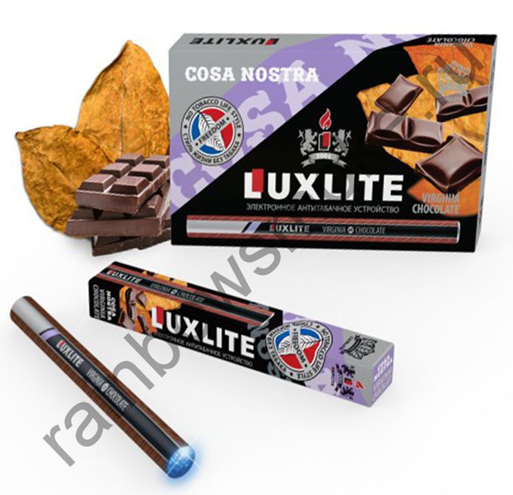 Электронная сигарета Luxlite Cosa Nostra Вирджиния и шоколад (Virginia chocolate)